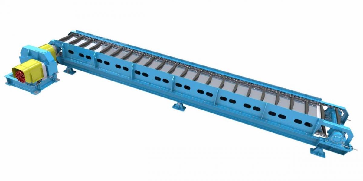 Ленточно-скребковый питатель