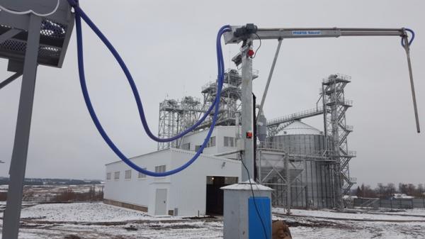 Пневматический пробоотборник зерна