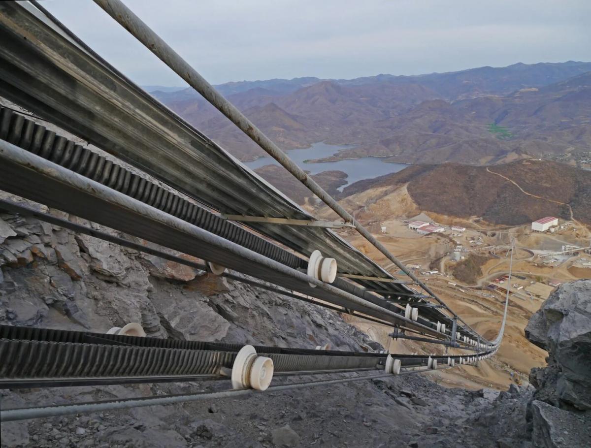 Канатно-ленточный конвейер